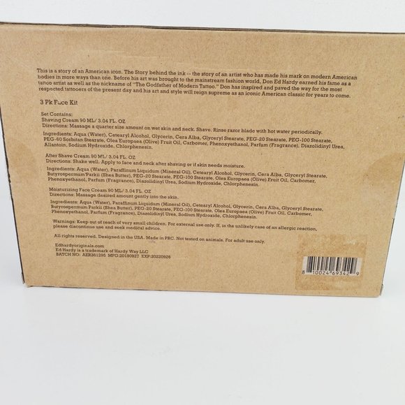 Ed Hardy 3 Piece Face Kit, NIB, Collectors Edition - Picture 4 of 4